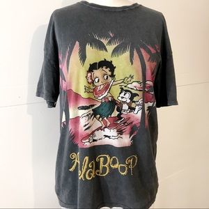 t shirt betty boop zara - seadomrep 